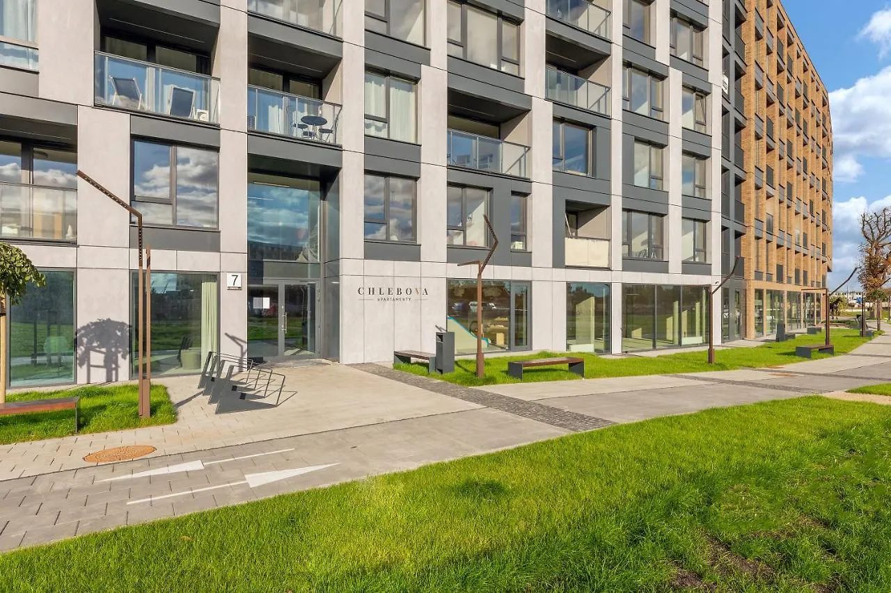 Blue Mandarin - Chlebova Apartments Gdansk