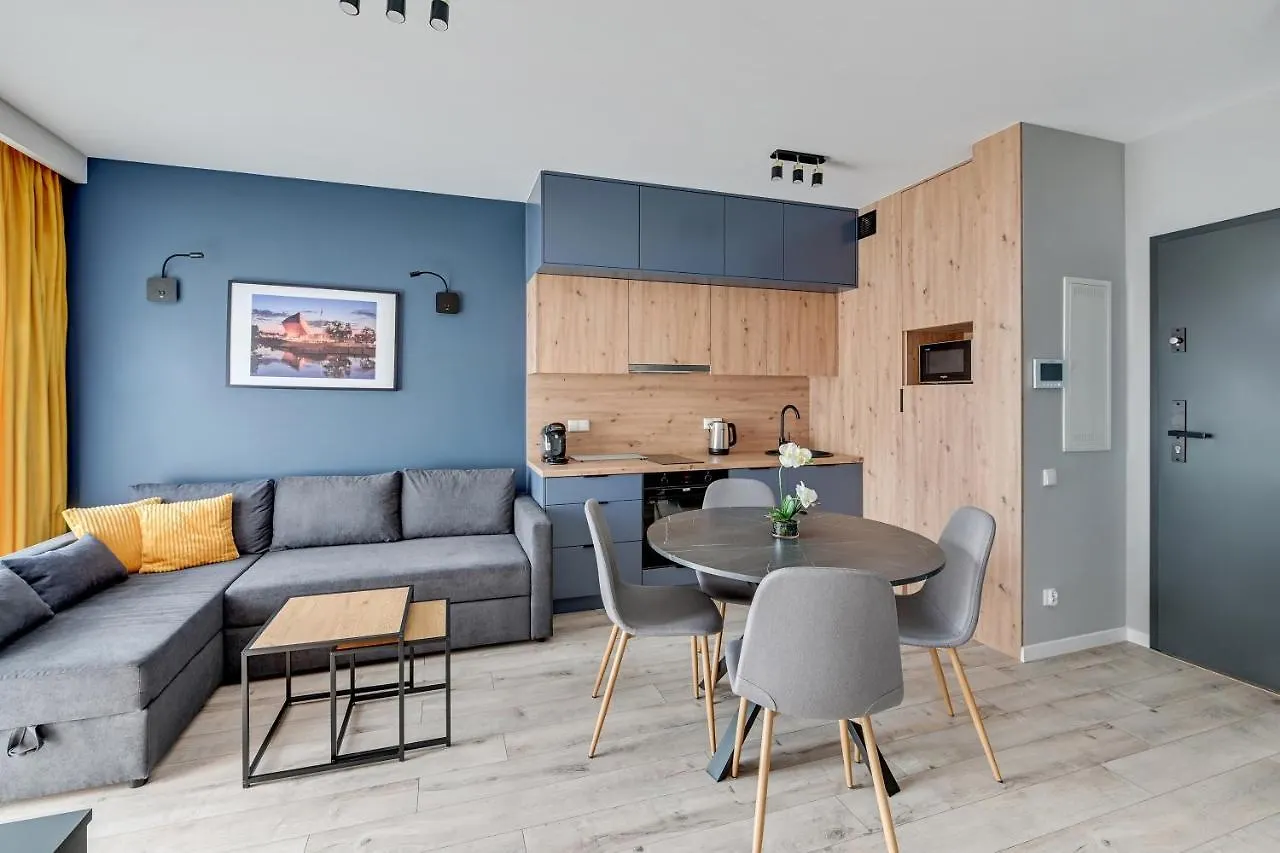 Blue Mandarin - Chlebova Apartments Gdansk