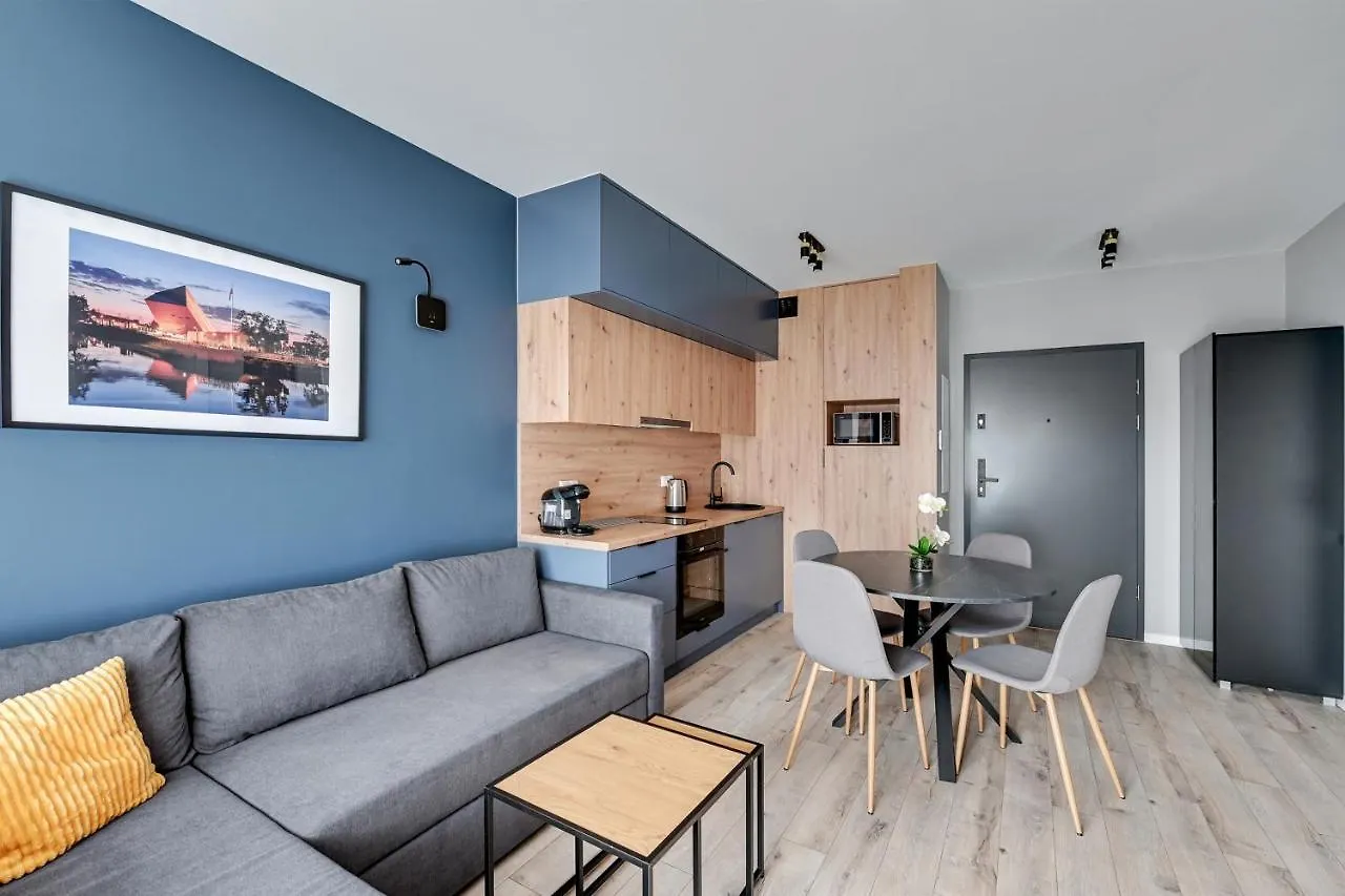 Blue Mandarin - Chlebova Apartments Gdansk